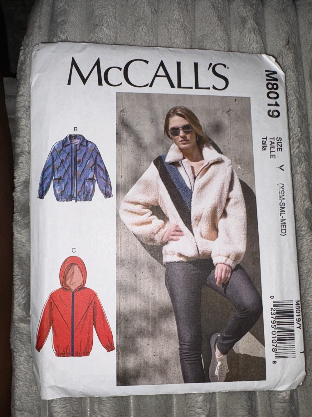 Mcalls M8019 Women's Zip-Front Jacket